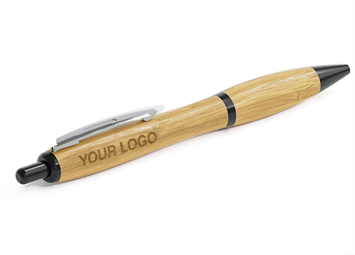 Contour - Custom Promotional Bamboo Pens Contour - Custom Promotional Bamboo Pens