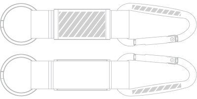 Keyring Screen Printing