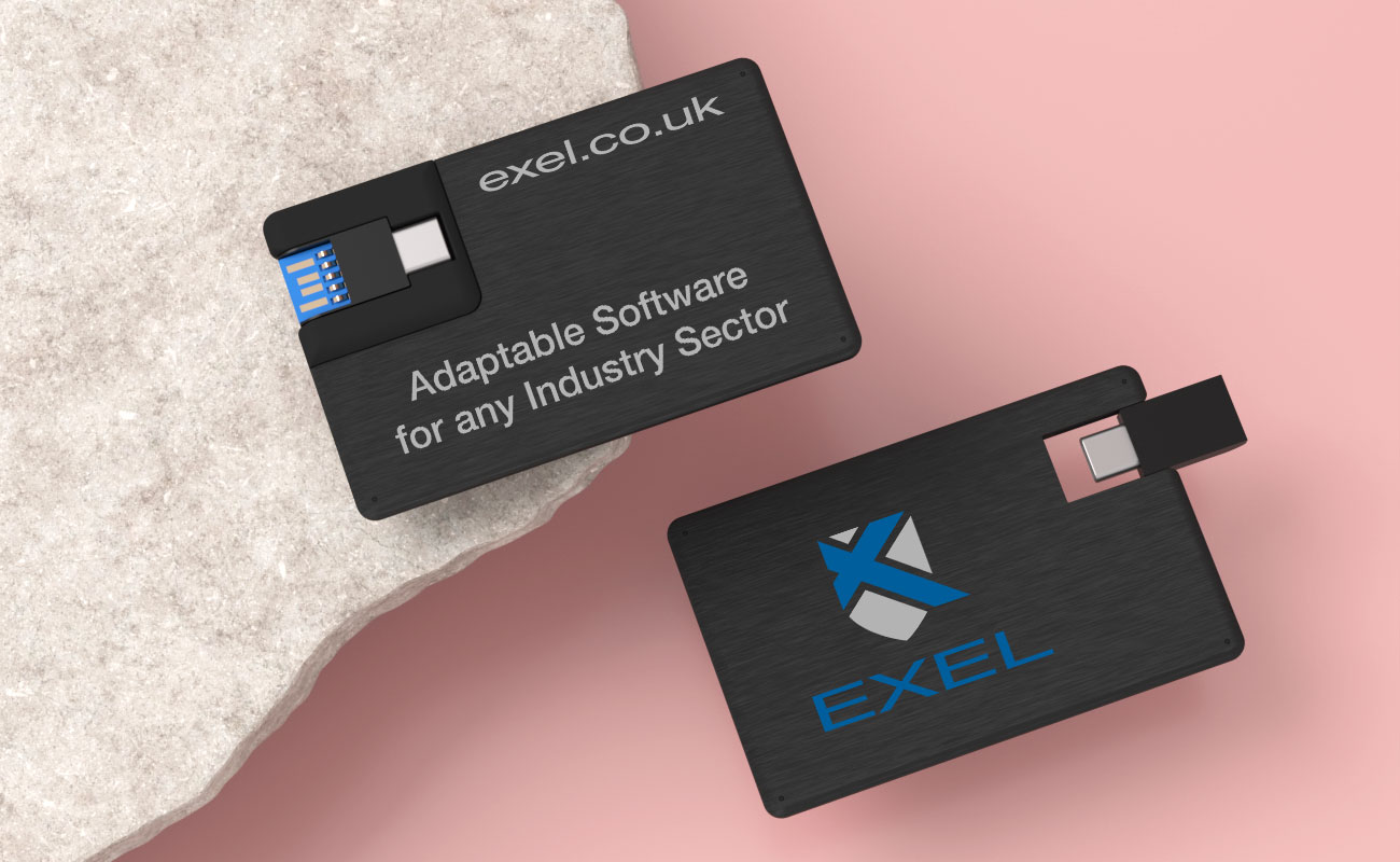 Alloy Duo - Credit Card USB Sticks gallery thumbnail