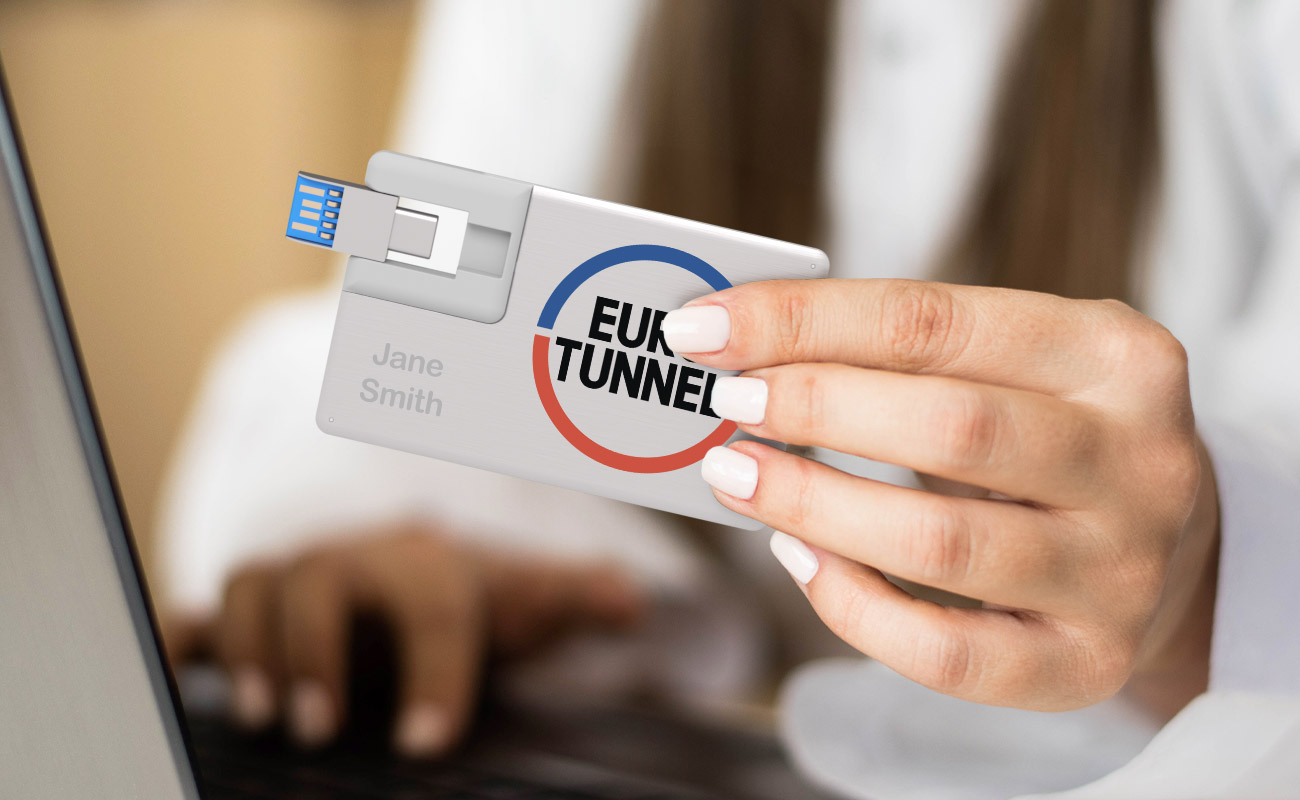 Alloy Duo - USB Memory Credit Card gallery thumbnail