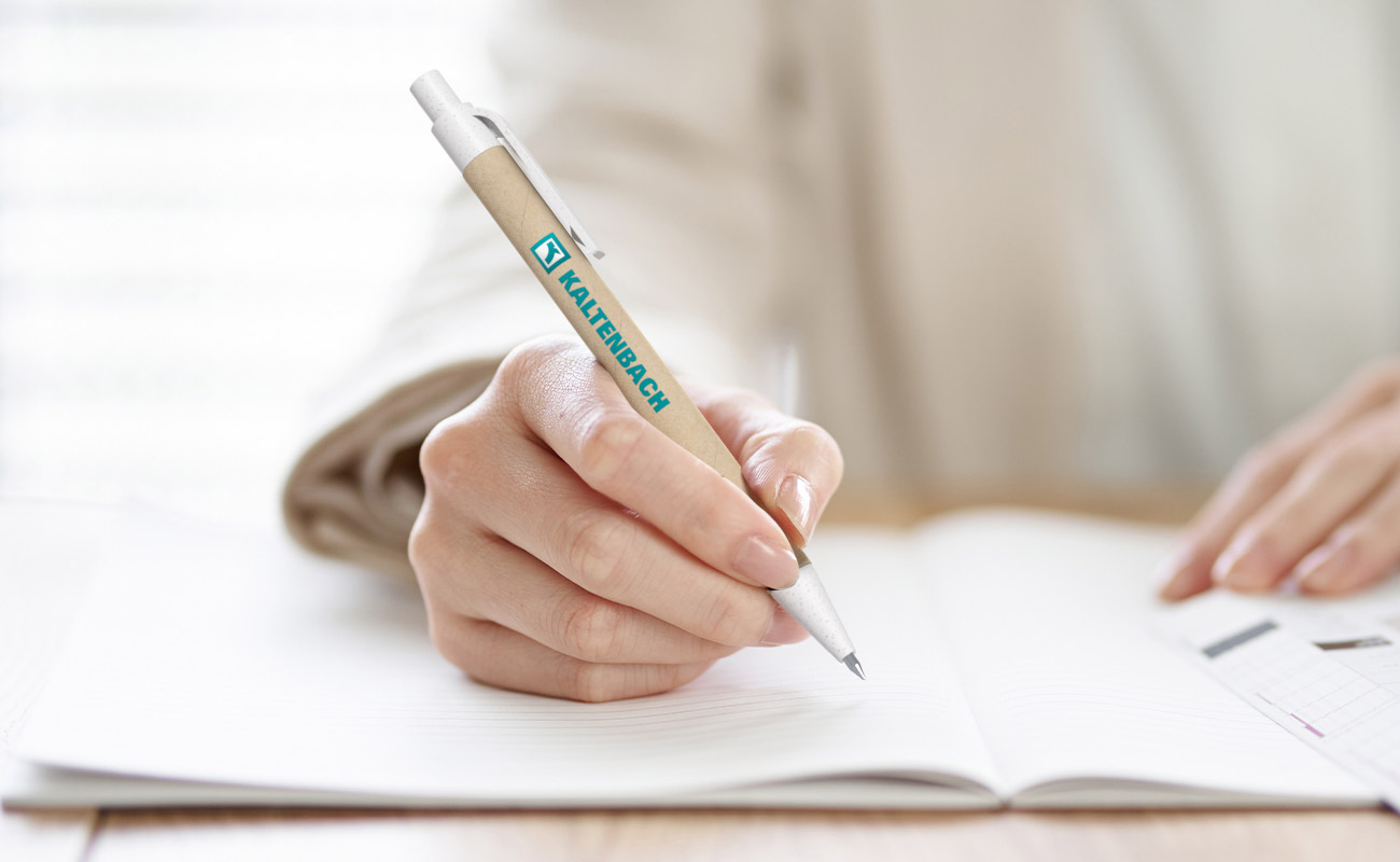 Ditto - Custom Recycled Cardboard Ballpoint Pens gallery thumbnail