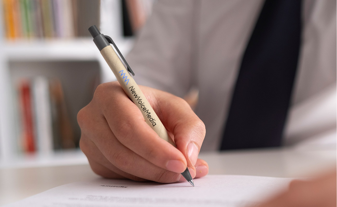 Ditto - Customized Recycled Cardboard Pens gallery thumbnail