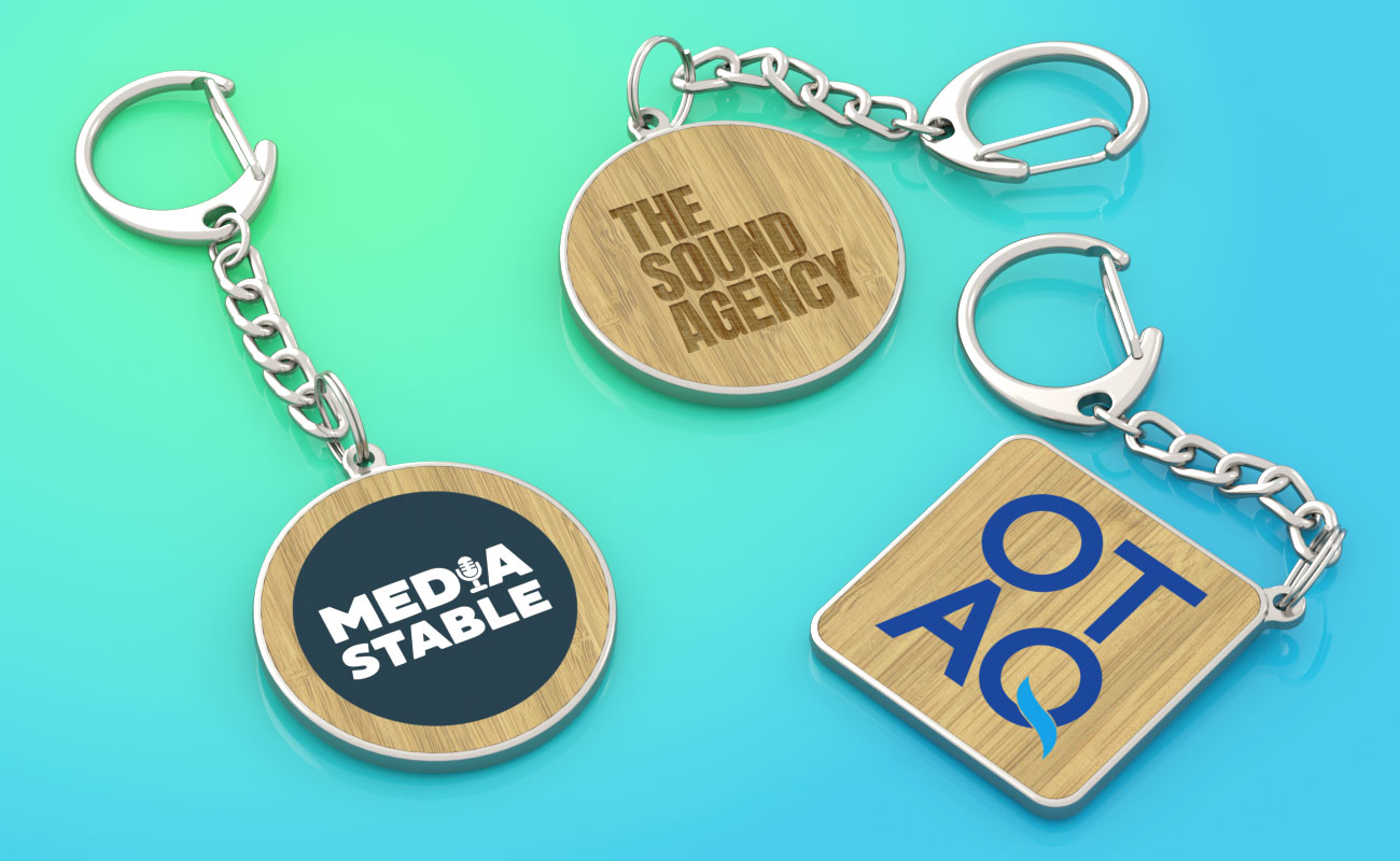 KeyCraft - Customised Promotional Bamboo Keyrings gallery thumbnail