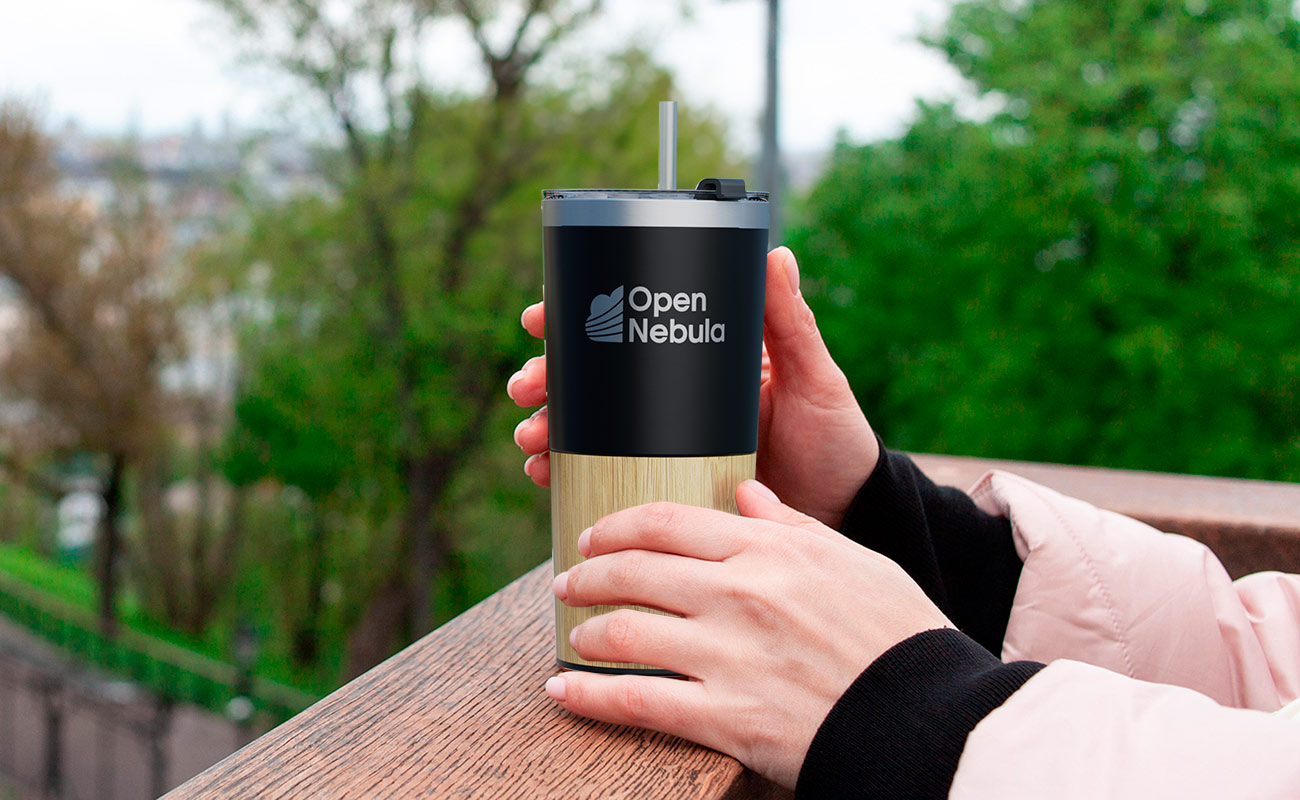 Metro Bamboo - Personalised Bamboo Travel Mug gallery thumbnail