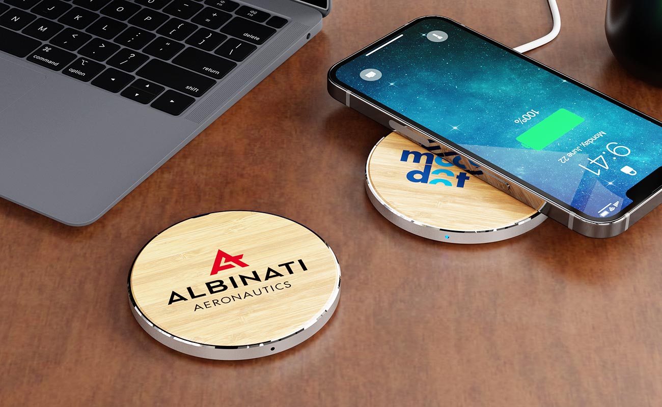 Ring - Custom Qi Wireless Charger with Logo gallery thumbnail