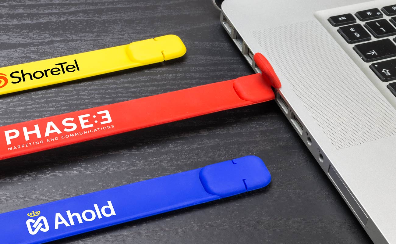 Slap - Branded USB Wristbands
