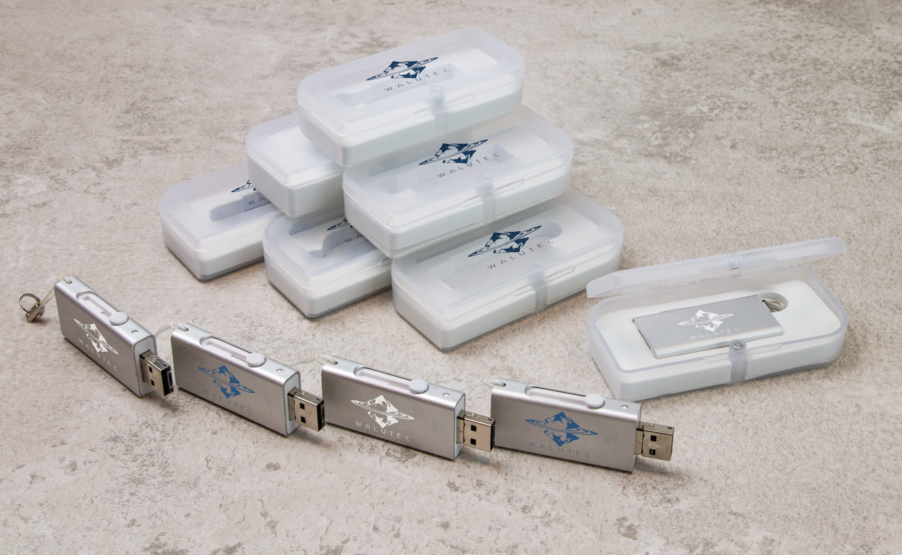 Slide - Personalised USB Stick With USB-C gallery thumbnail